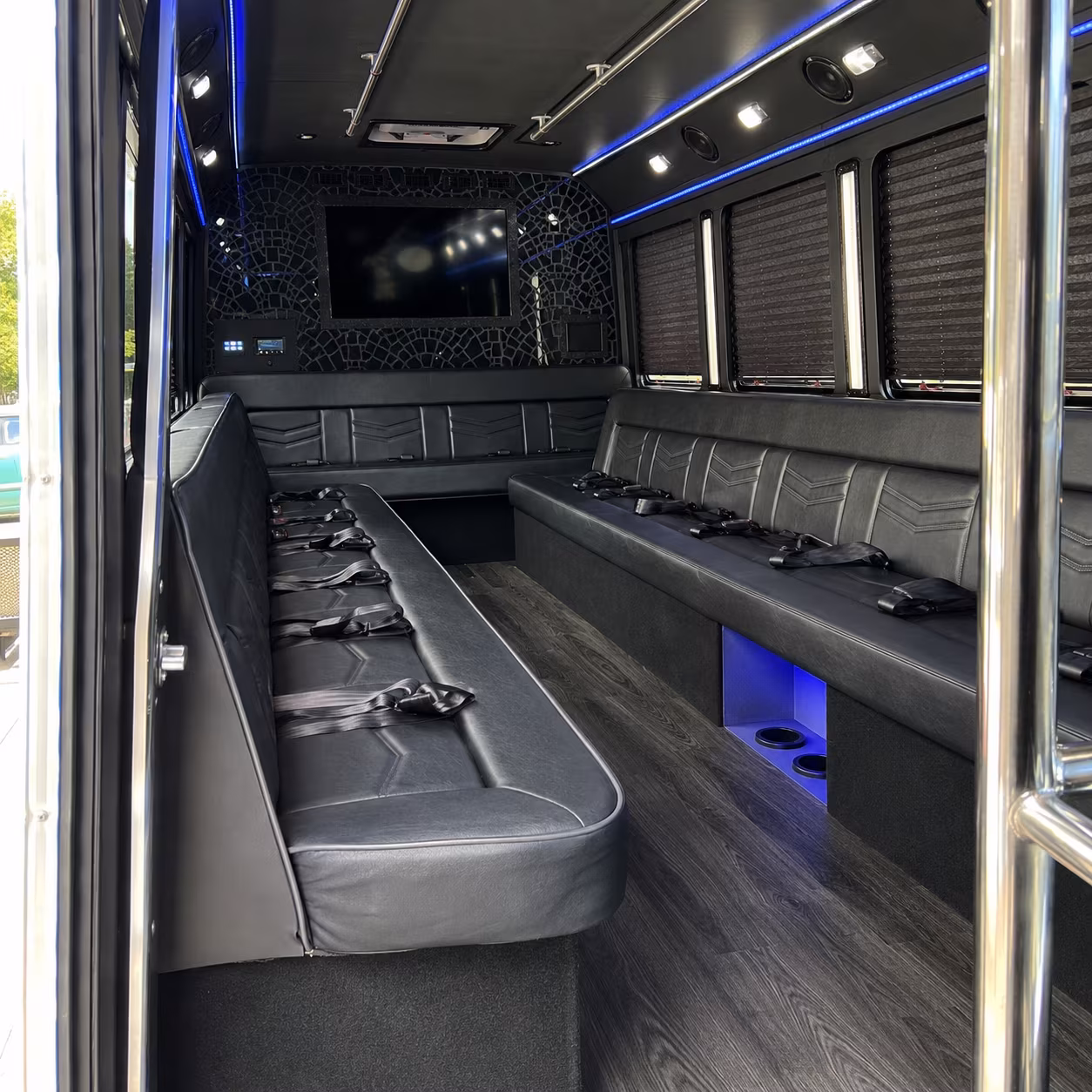 corporate bus rentals for queen creek s industrial and tech campus events
