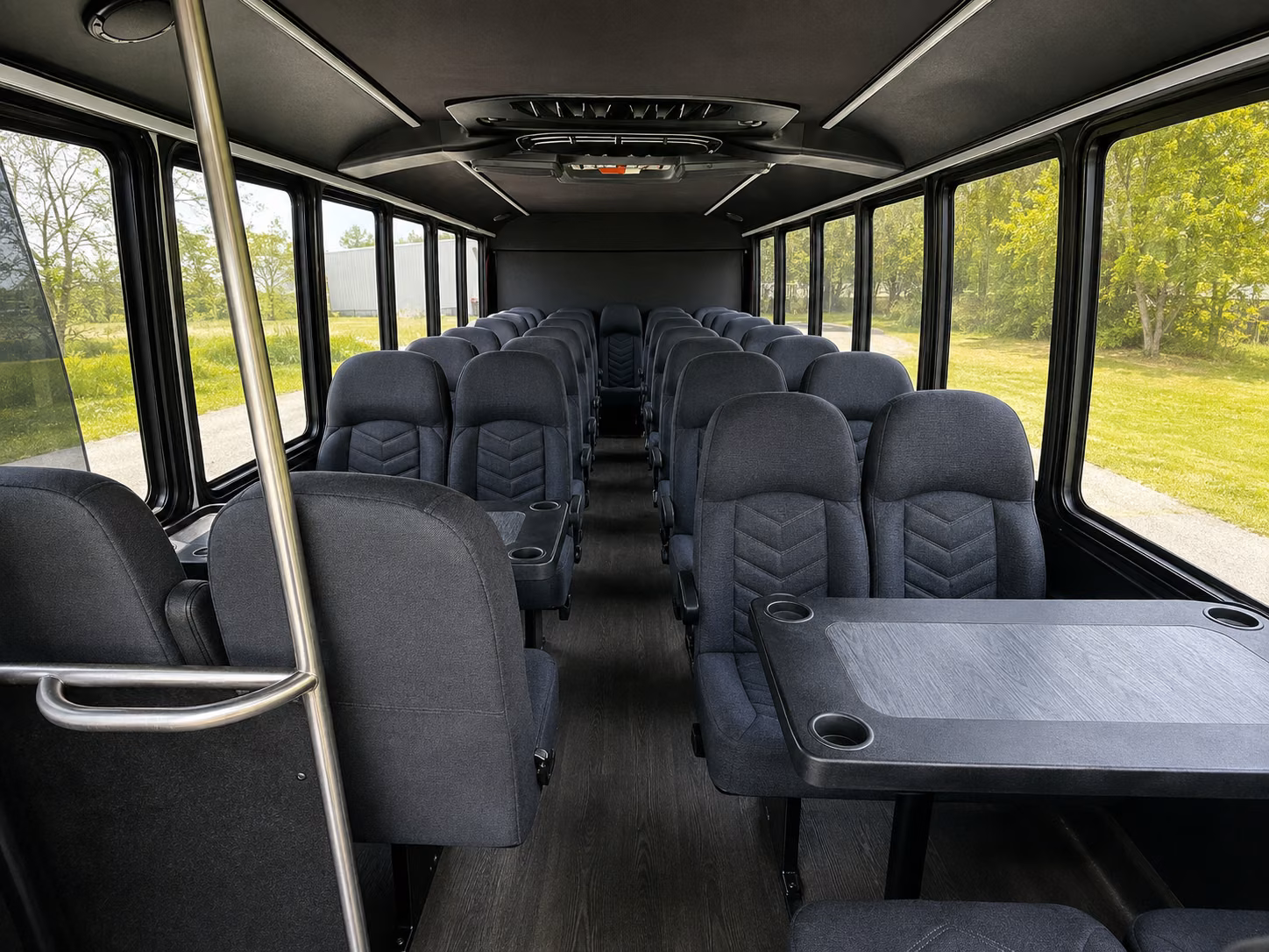 queen creek wedding transportation onboard seating