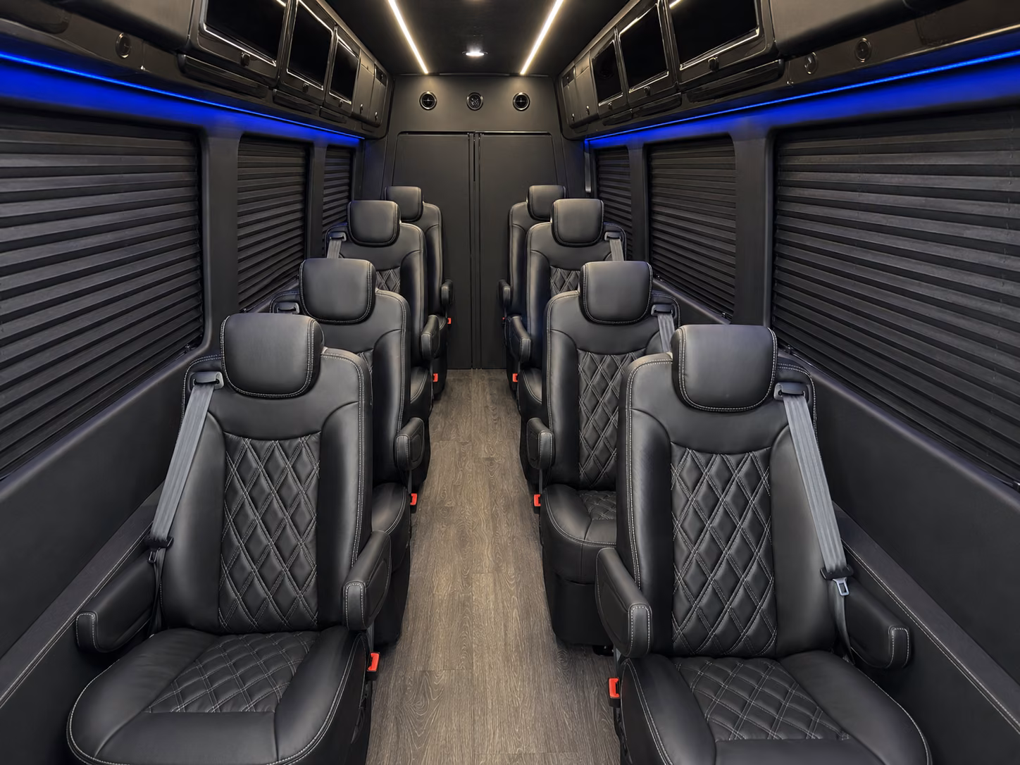 sprinter van and minibus airport pickups for smaller queen creek groups